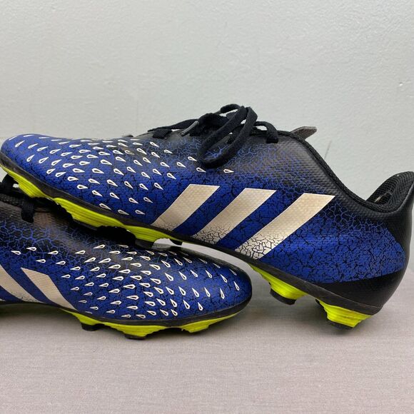 Adidas Cleats Men/Youth US 5.5 Blue Lace Freak.4 Soccer Running Low Top FY0626 - Picture 6 of 14